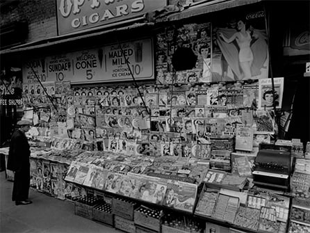 Newsstand at 32nd Street and Third Avenue